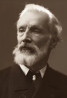 A detailed portrait produced from the tiny original
